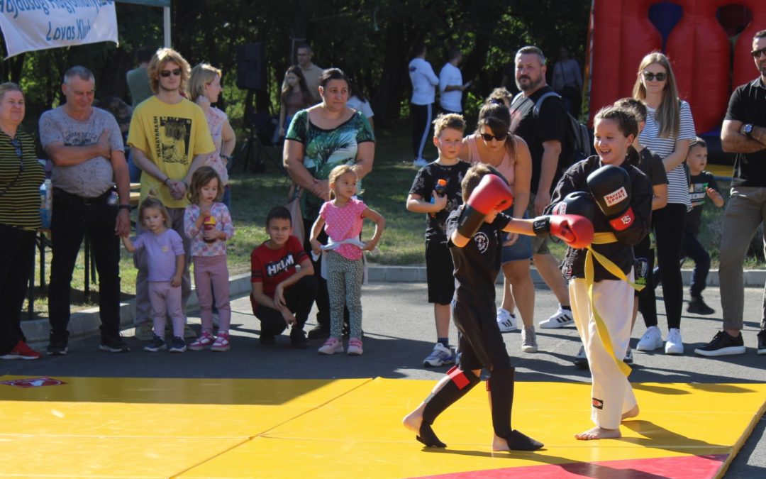 Családi napot tartottak az újfehértói Honvédelmi Sportközpontban