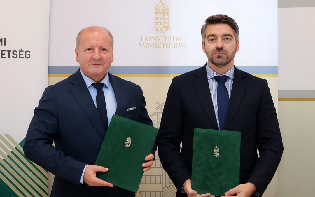 Együttműködési megállapodást írt alá a Honvédelmi Minisztérium a Honvédelmi Sportszövetséggel