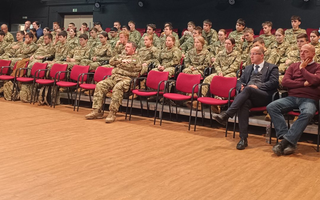 A Honvéd Kadét Programról tartottak tájékoztató Zalaegerszegen