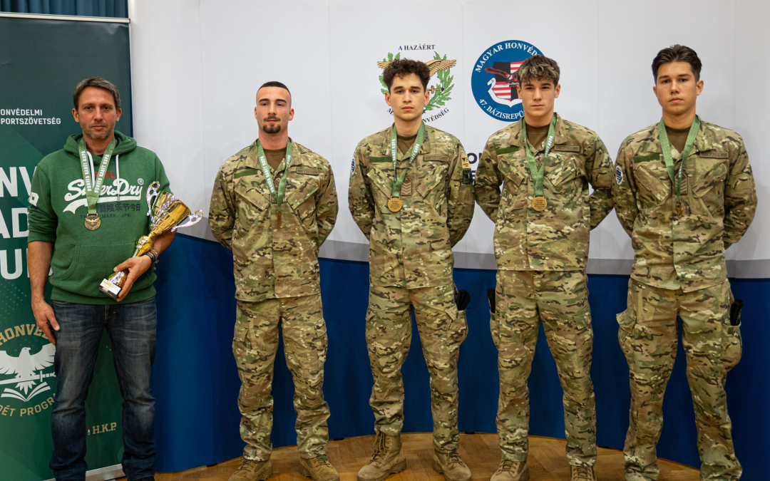 A bercsényisek nyertek az Országos Ifjúsági Honvédelmi Járőrversenyen