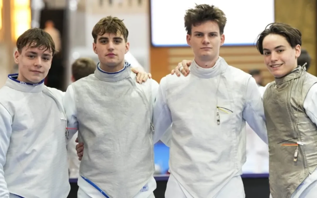 Vívás: ötödik a kadét fiú tőrcsapat az Eb-n