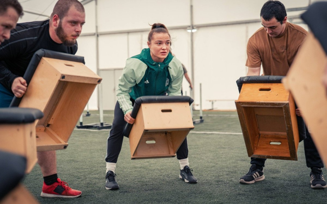 Fizikai felkészítés katonasportolókkal