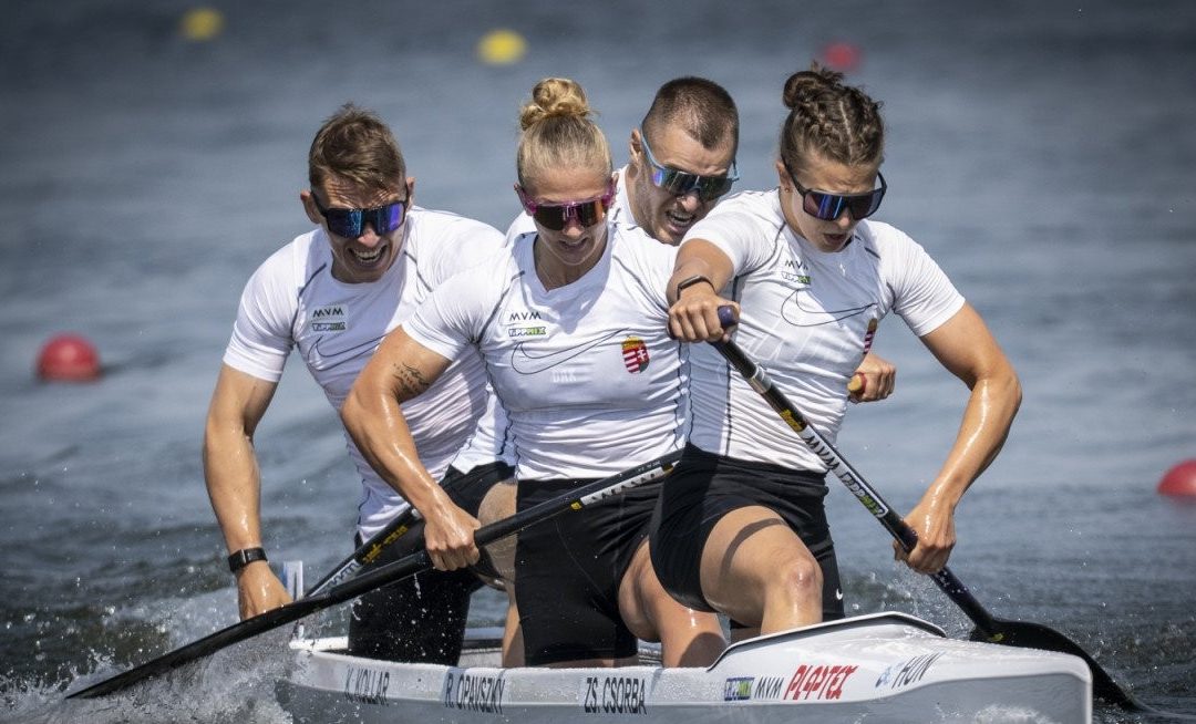 Tizenhét éremből tíz sportszázados a kajak Eb-n