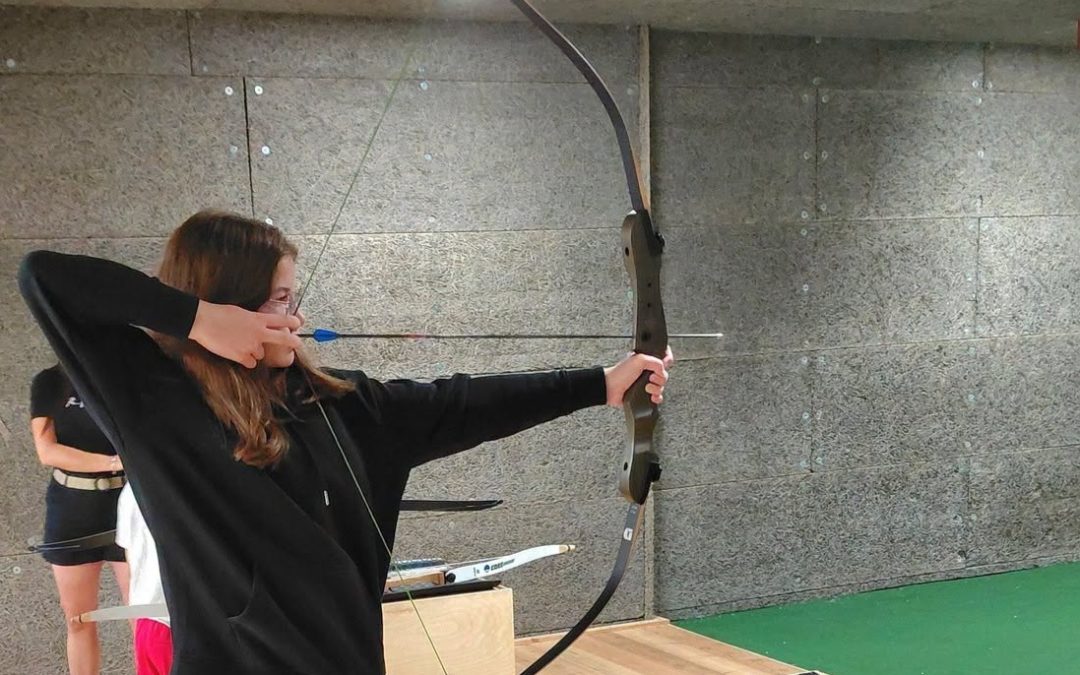Az ANYA tábor résztvevői a balassagyarmati Honvédelmi Sportközpontban